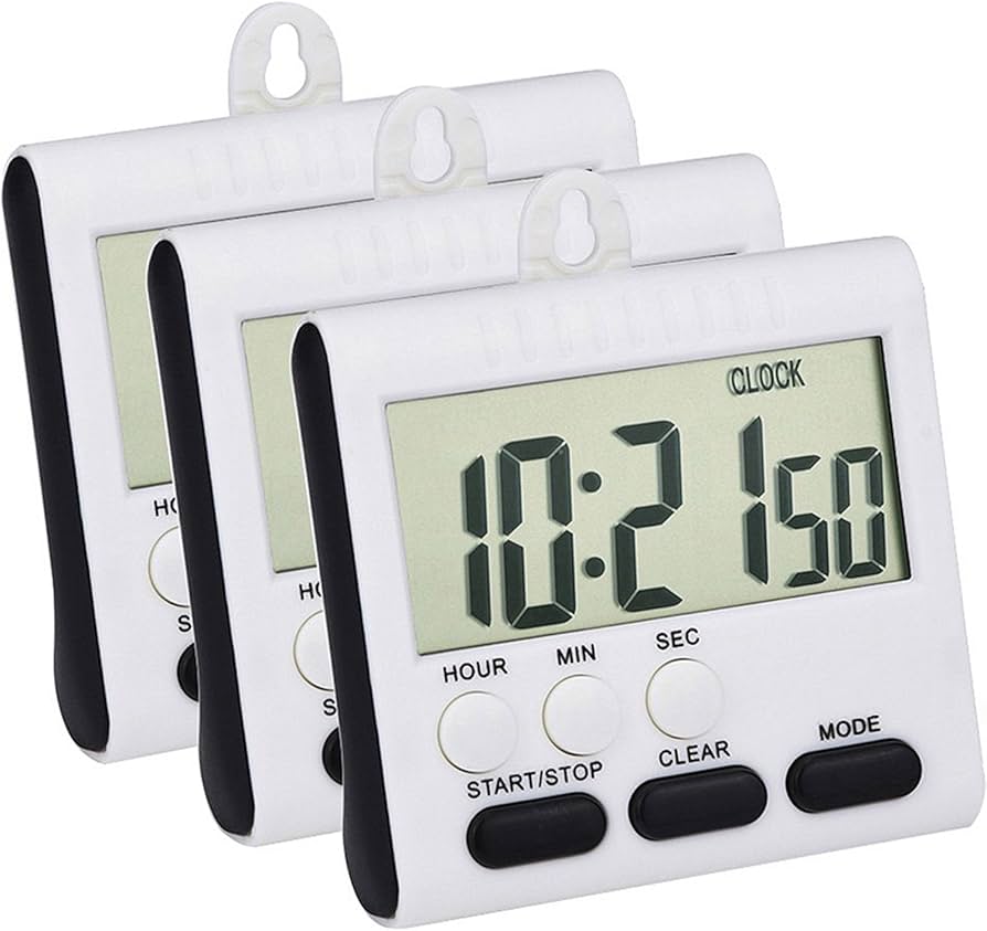 Digital Draft Timer and Clock