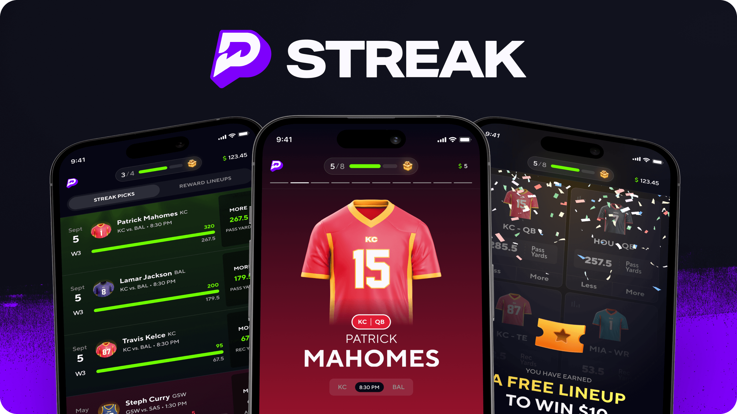 Gamers using mobile devices to set PrizePicks lineups while watching an esports tournament stream on a large screen