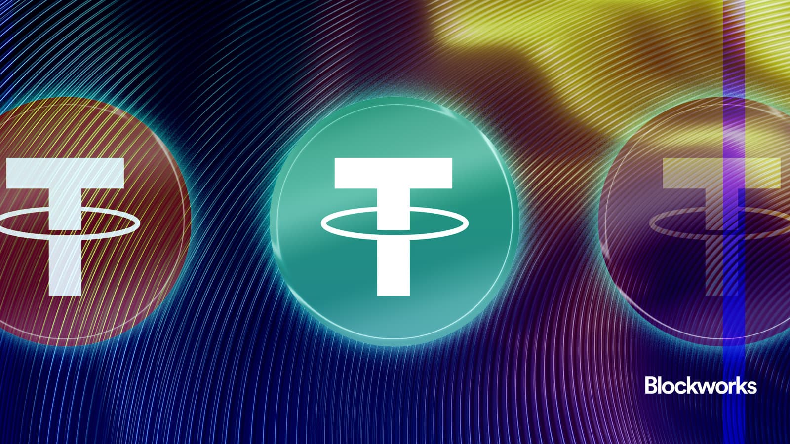 USDT Tether stablecoin icon